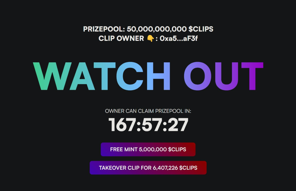 Fomo3D再现?引以太坊Gas费飙涨 MeMe游戏CLIPS玩法介绍 Fomo3D再现?引以太坊Gas费飙涨 MeMe游戏CLIPS玩法介绍