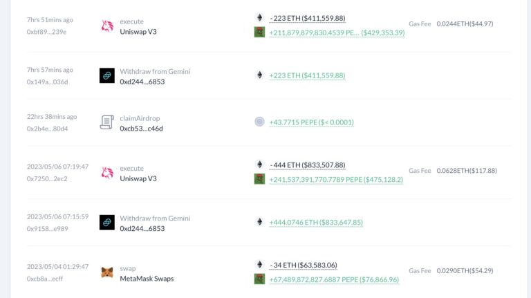 有三名巨鲸回购400万美元PEPE!Andrew Kang预言青蛙复活 有三名巨鲸回购400万美元PEPE!Andrew Kang预言青蛙复活