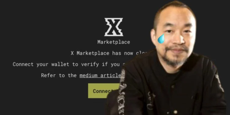 黄立成的NFT交易所X.xyz今日关闭!平台代币暴跌82% 黄立成的NFT交易所X.xyz今日关闭!平台代币暴跌82%