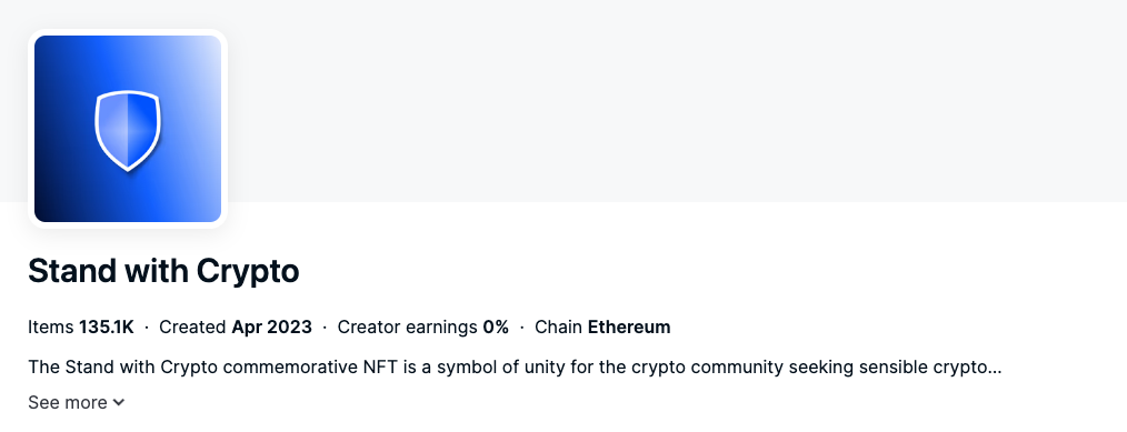Azuki号召守护Coinbase!Stand with Crypto NFT铸造突破13万 Azuki号召守护Coinbase!Stand with Crypto NFT铸造突破13万