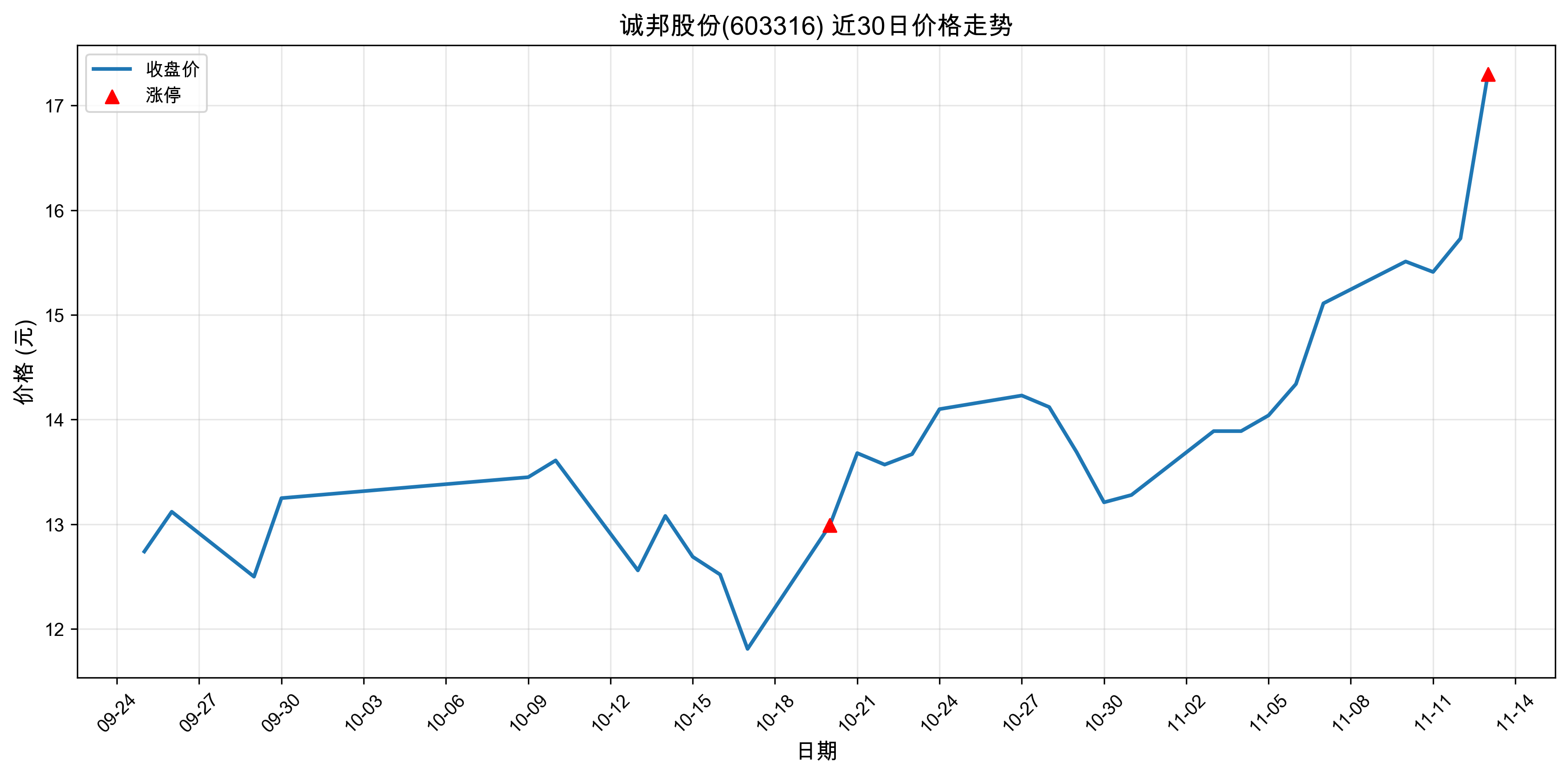 �ϰ�ɷ�603316������ͣԭ���˹����ܣ�2025��11��13�գ�